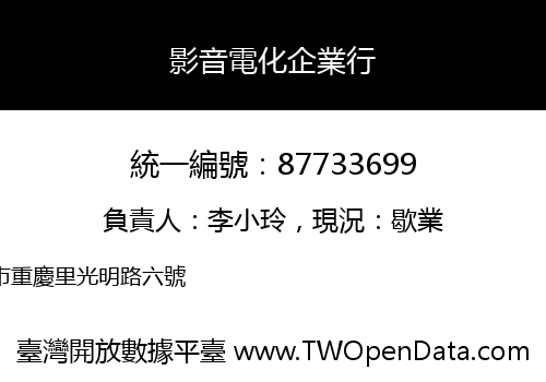 影音電化企業行