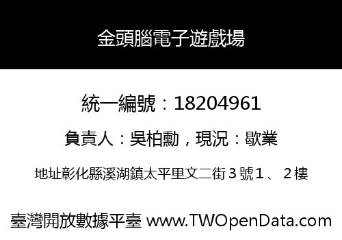 金頭腦電子遊戲場