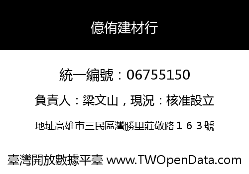 億侑建材行
