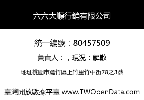 六六大順行銷有限公司