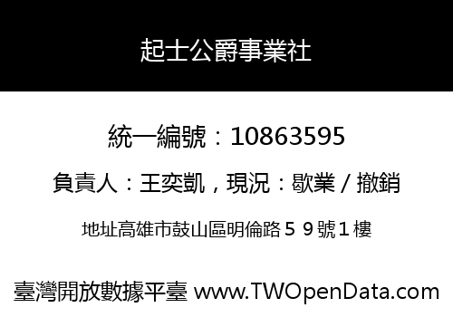 起士公爵事業社