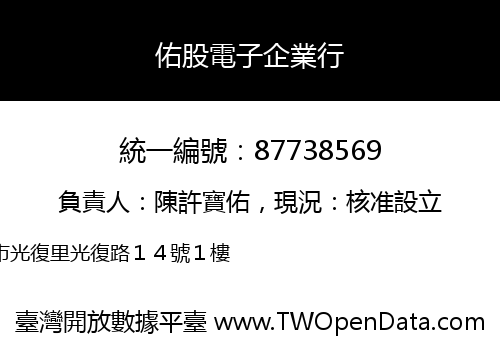 佑股電子企業行