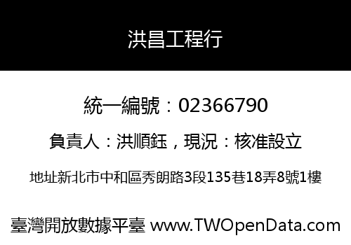 洪昌工程行