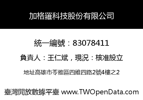 加格羅科技股份有限公司