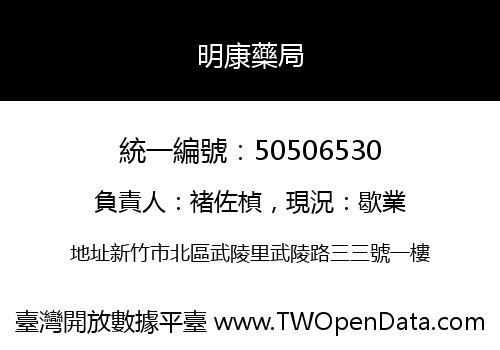 明康藥局