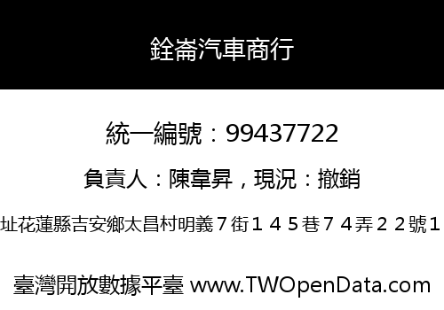銓崙汽車商行
