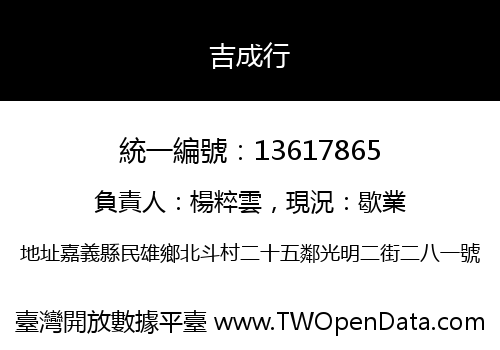 吉成行