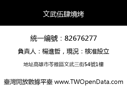 文武伍肆燒烤