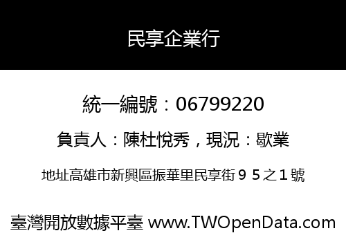 民享企業行