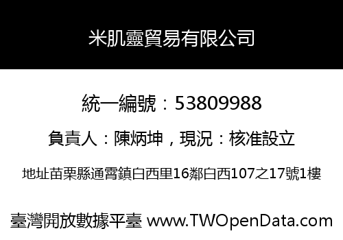 米肌靈貿易有限公司