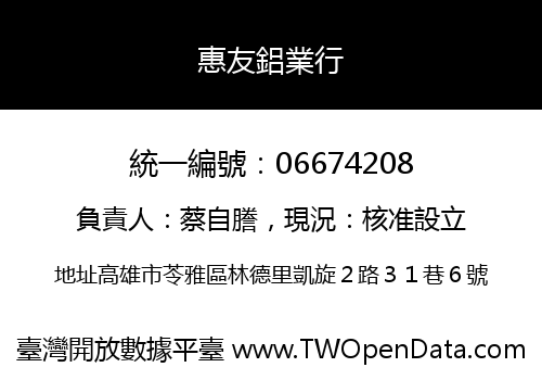 惠友鋁業行