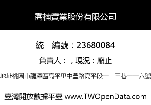 喬楠實業股份有限公司