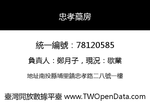 忠孝藥房