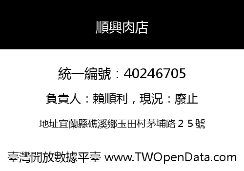 順興肉店