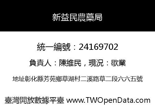 新益民農藥局