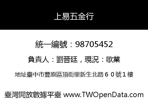 上易五金行