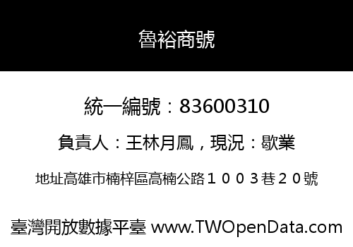 魯裕商號