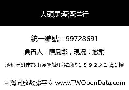 人頭馬煙酒洋行