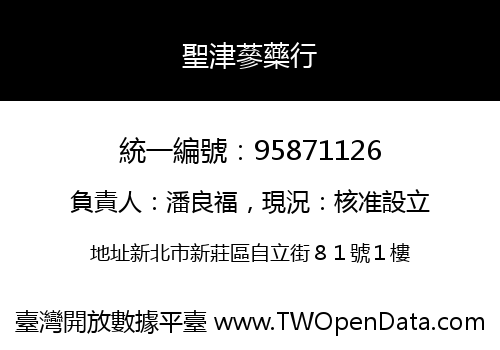 聖津蔘藥行