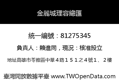 金麗城理容總匯
