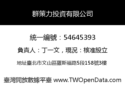 群策力投資有限公司