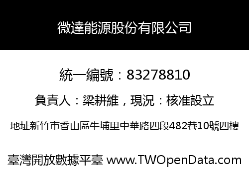 微達能源股份有限公司