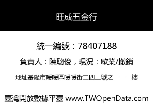 旺成五金行