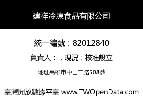 建祥冷凍食品有限公司