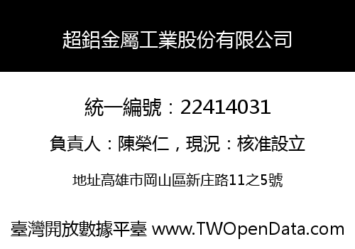 超鋁金屬工業股份有限公司