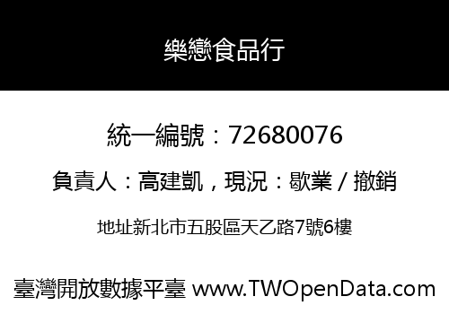 樂戀食品行