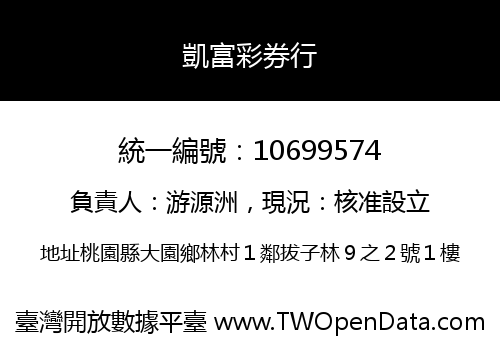 凱富彩券行