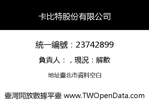 卡比特股份有限公司