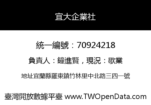 宜大企業社