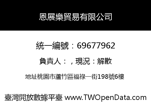 恩展樂貿易有限公司