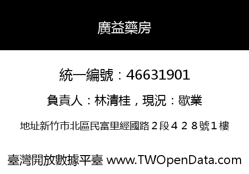 廣益藥房