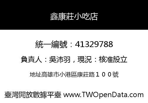鑫康莊小吃店