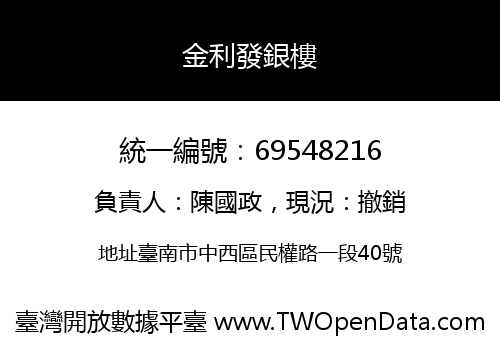 金利發銀樓