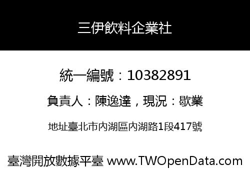 三伊飲料企業社