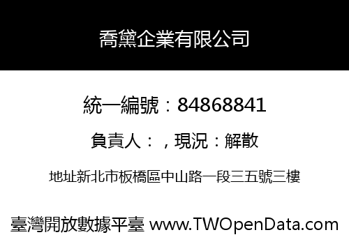喬黛企業有限公司
