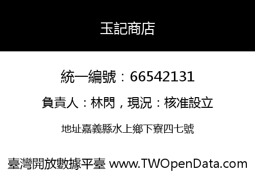 玉記商店