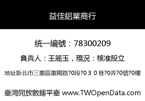 益佳鋁業商行