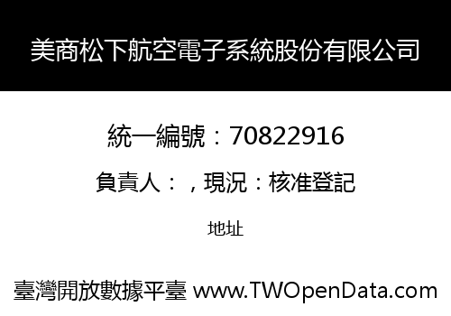 美商松下航空電子系統股份有限公司