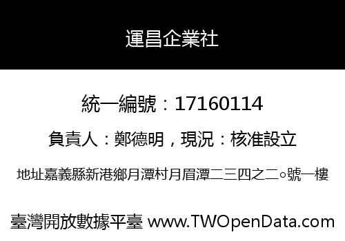 運昌企業社