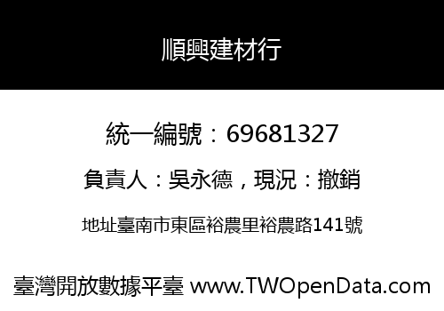 順興建材行