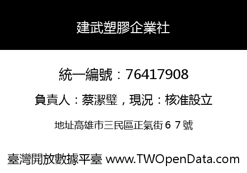 建武塑膠企業社
