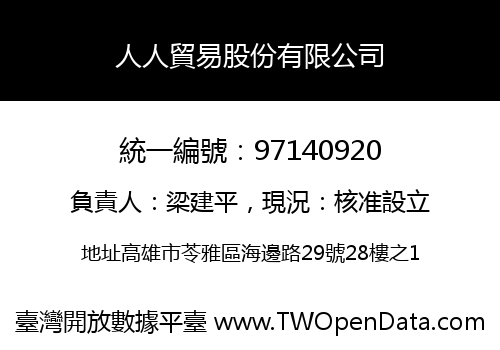 人人貿易股份有限公司