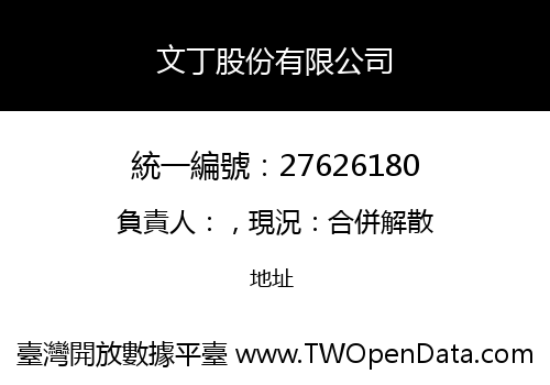 文丁股份有限公司
