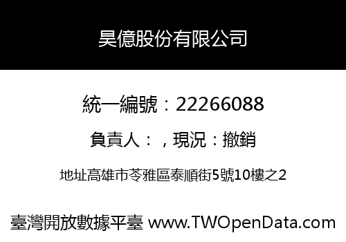 昊億股份有限公司