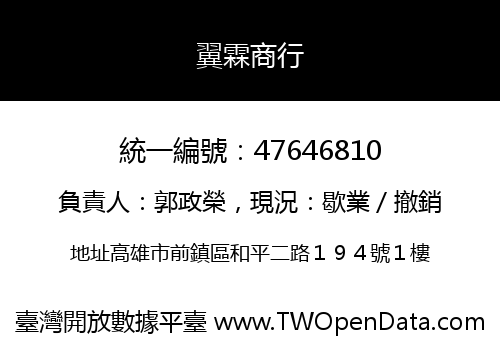 翼霖商行