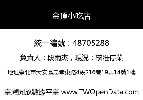金頂小吃店